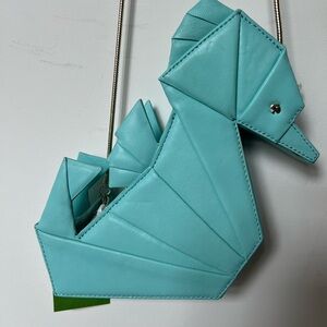 NWT Kate Spade Origami Seahorse crossbody bag